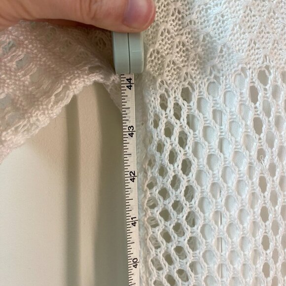 Women's Cotton Solitaire Crochet Beach/Spring Maxi Dress Boho and Elegant - Picture 13 of 16